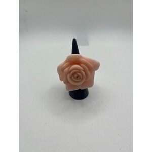 Juicy Couture‎ Vintage Rose Ring Peach Flower Women's Jewelry Size 6